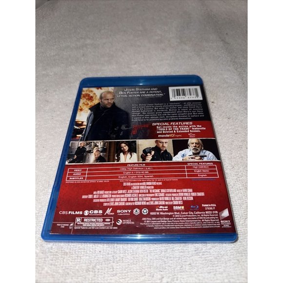 The Mechanic [Blu-ray] Blu-ray Jason Statham, Ben Foster, Donald Sutherland - Picture 3 of 8